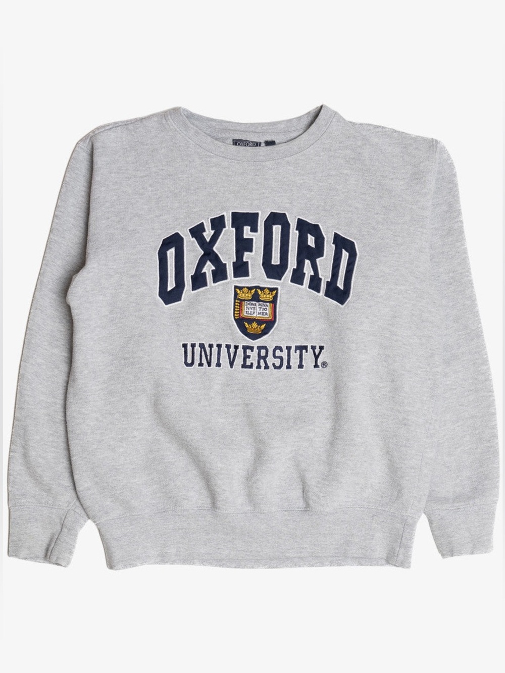 Oxford University Gray Crewneck Sweatshirt